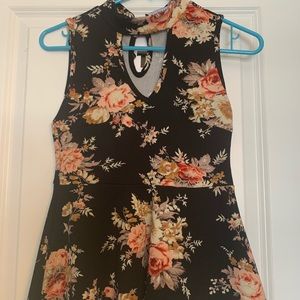Peplum Arabella Floral Top